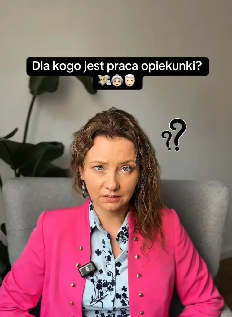 dla kogo jest praca opiekunki Główna opiekunka Niemcy